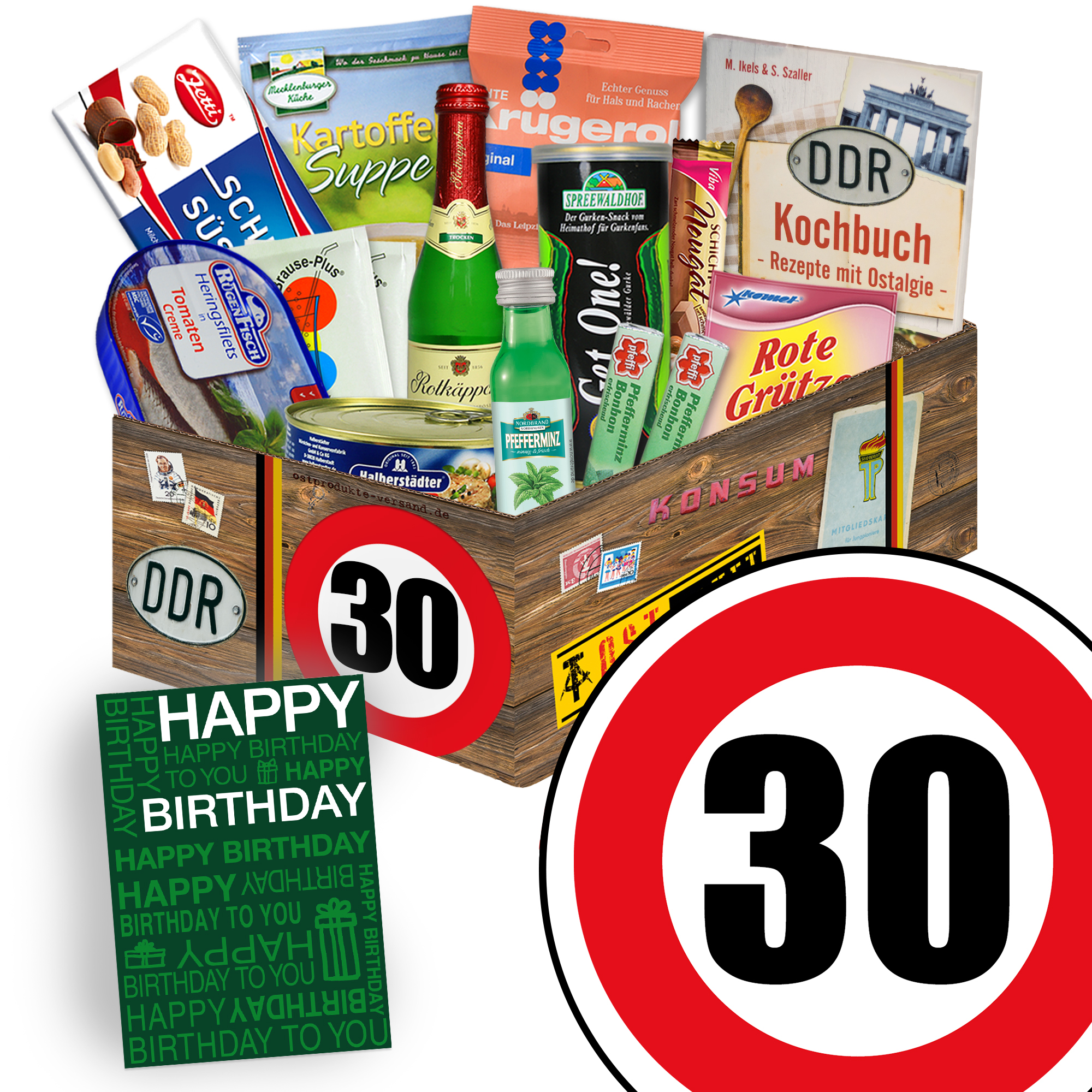 Zum 30 Geburtstag Ddr Spezialitaten Box Geschenkideen 30 Geburtstag Ebay